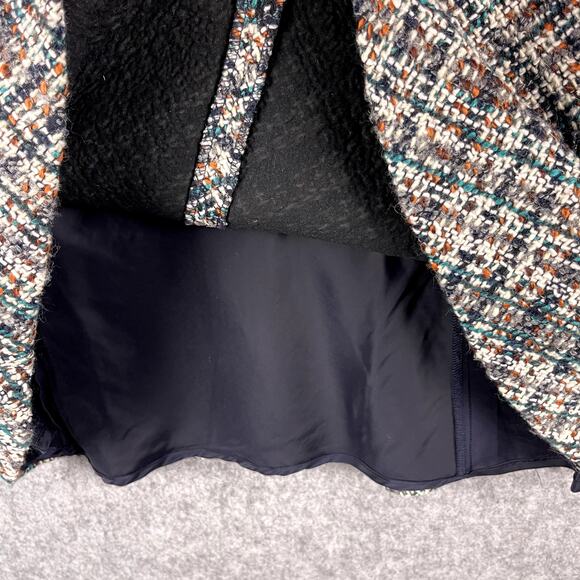 Tory Burch Tweed Pencil Dress Women 10 Textured Academia Career Old Money NEW - Picture 9 of 16